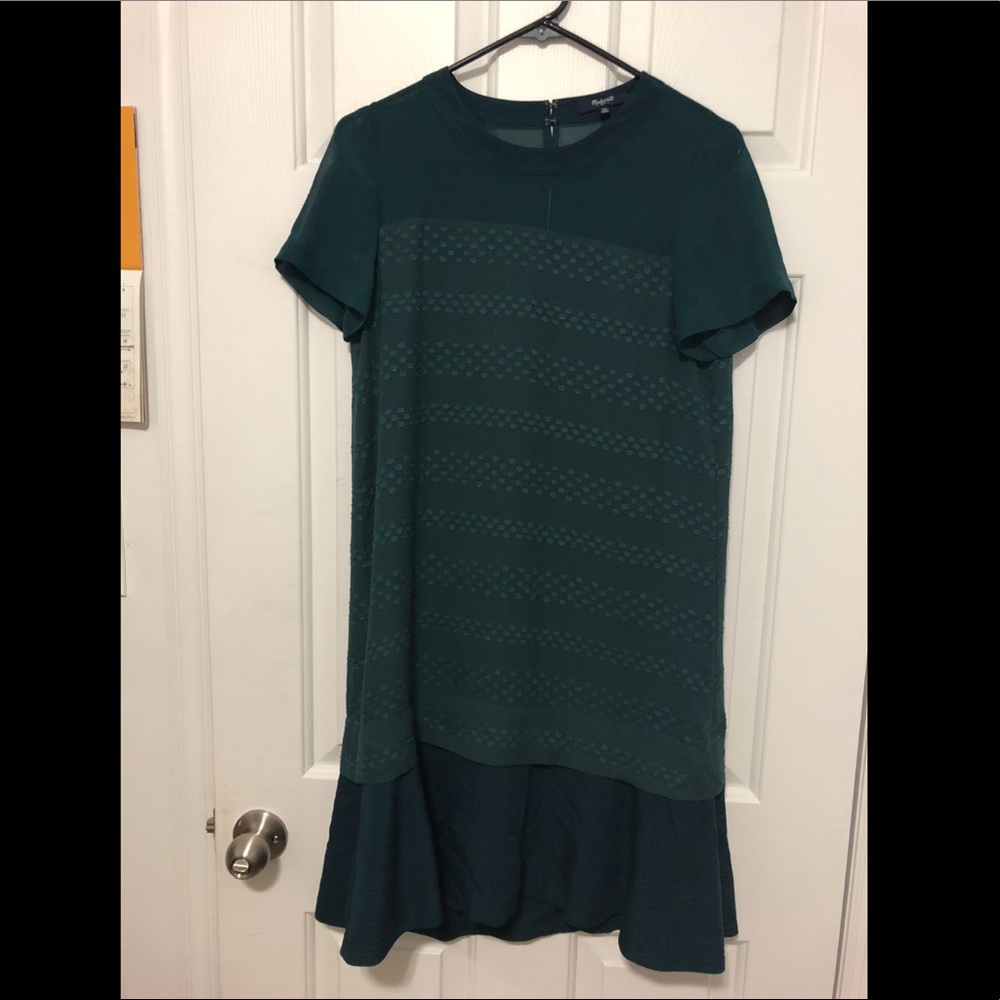 Madewell green dress